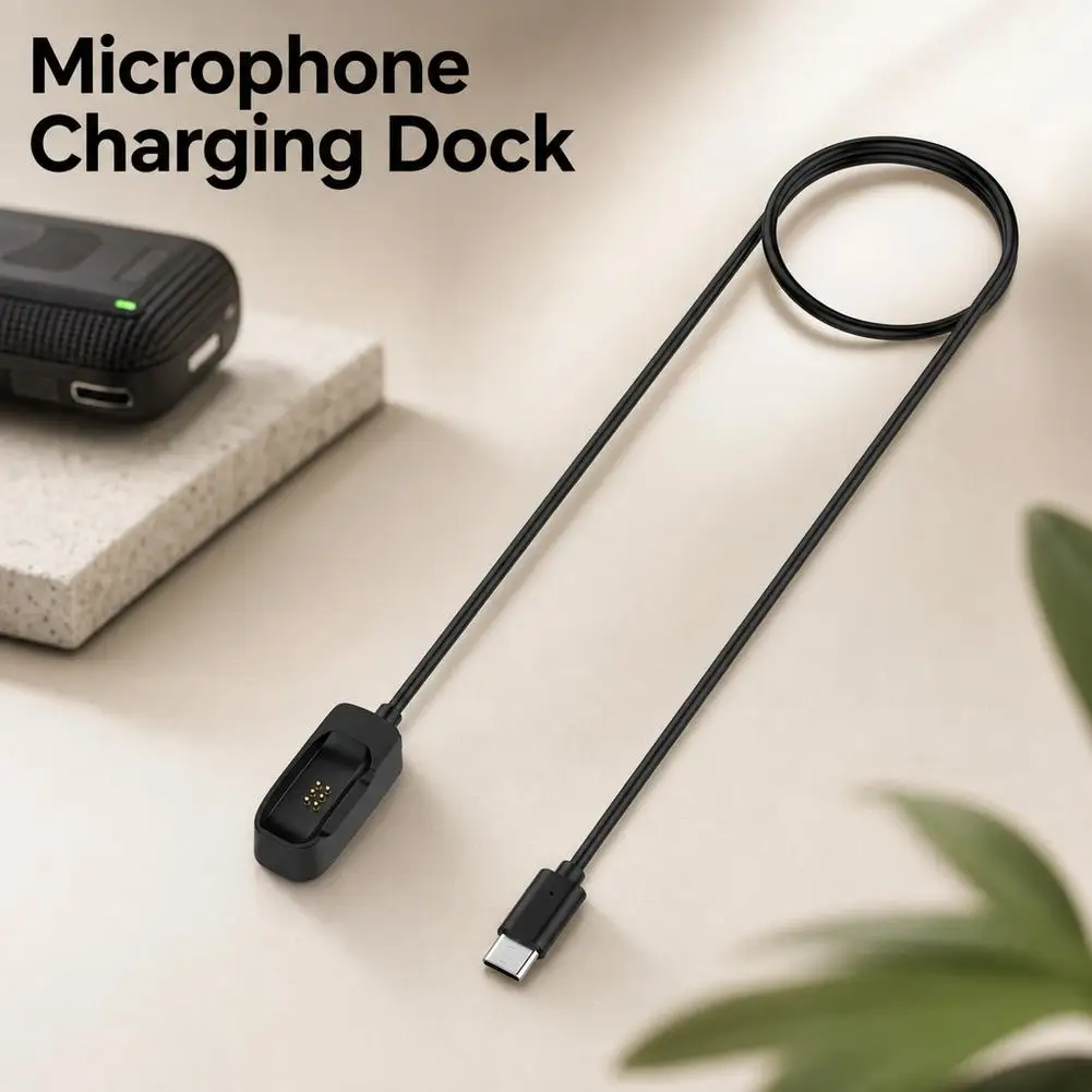 Compact Charging Dock with LED Indicator and Type-C Fast Charge Base