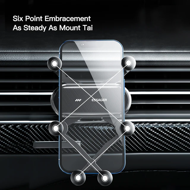 Suporte Prático e Seguro para Celular no Carro