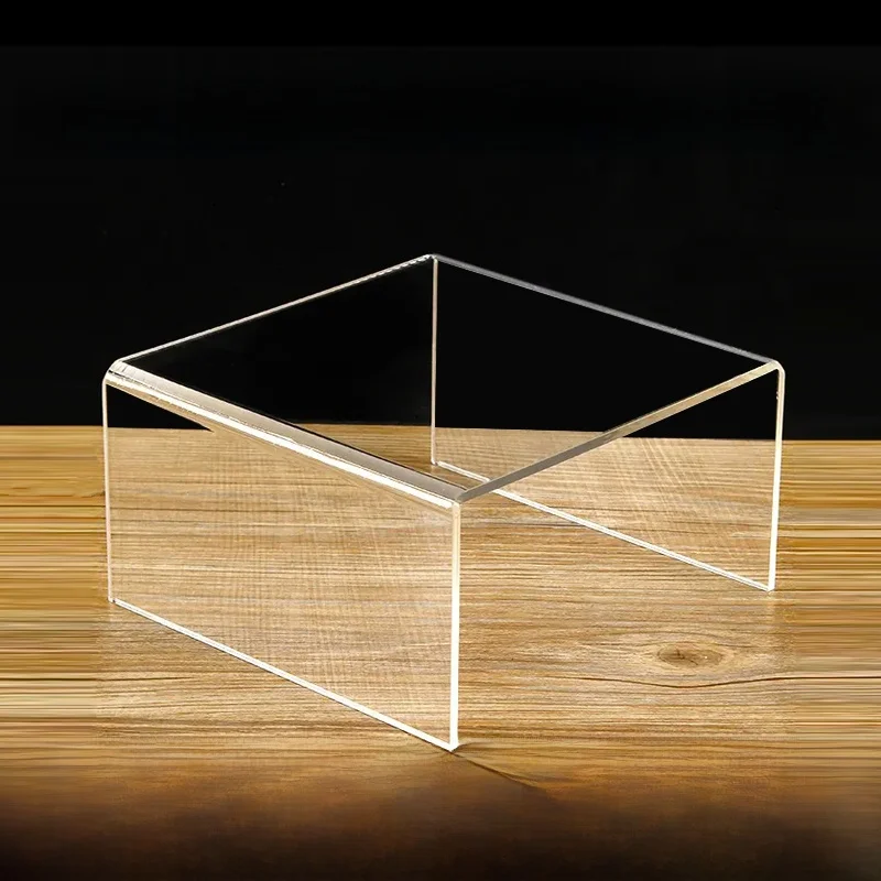 Acrylic U-aped Transparent Multi-Layered Jewelry Display Stand Holder Organizer Cabinet Divider for Figurines And Accories