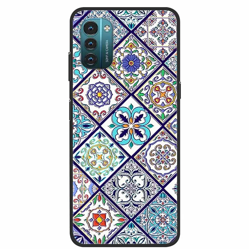 3D Flower Embossed Soft Silicone Protective Phone Case - Stylish Bumper Cover