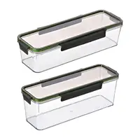 Pasta Container Seal Food Grade Nonstick Pasta Keeper Heat Resistant Airtight Vegetables Fruit Storage Box for Dorms Kitchen 1