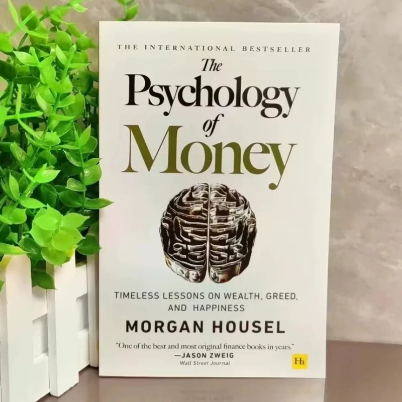 The Psychology of Money English Edition by Morgan Housel - Investment Mindset Training, Personal Finance Book Gift Idea