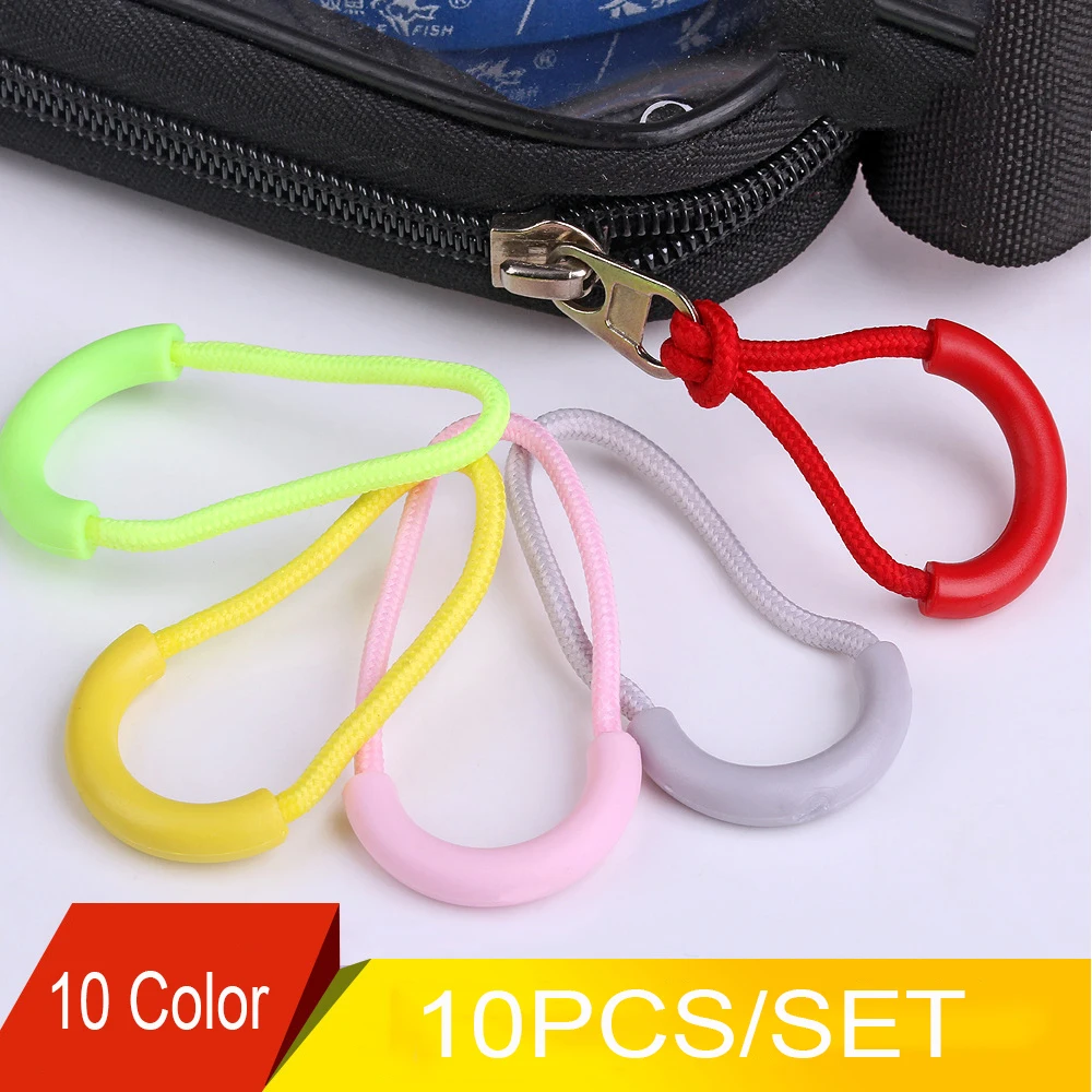 5/10Pcs Luminous Zipper Pulls Glow in The Dark Zipper Pulls Cord  Replacement for Coats Jackets Backpacks Tent Zipper Rope Puller - AliExpress