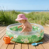 Piscine gonflable épaisse pour la famille, bain de piscine gonflable ﻿ Jouets aquatiques adaptés à l'intérieur ou à l'extérieur 3