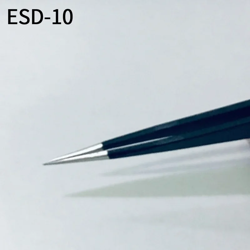 Anti-static Precision Tweezers Set Stainless Steel ESD Tweezers Electronic Repair Tool