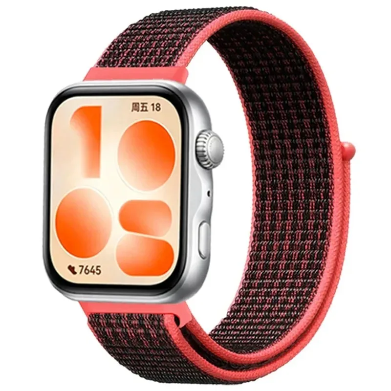 Premium Nylon Loop Strap - Braided, Comfortable, Breathable Band for Smartwatch