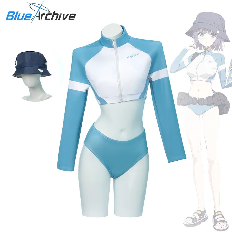 Blue Archive Saki Sorai Summer Festival Swimsuit Cosplay Costume