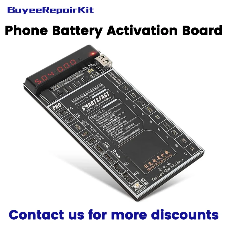 

W209 Pro Mobile Phone Battery Activation Board For iPhone 4-14 Pro Max Android Smart Phone Battery Booster 2 in 1 Tool