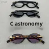 Zhang Yuan English Version Vintage Oval Glasses Frame Fashionable Smooth Luminous Glasses For Men Women Bookworm Glasses 2