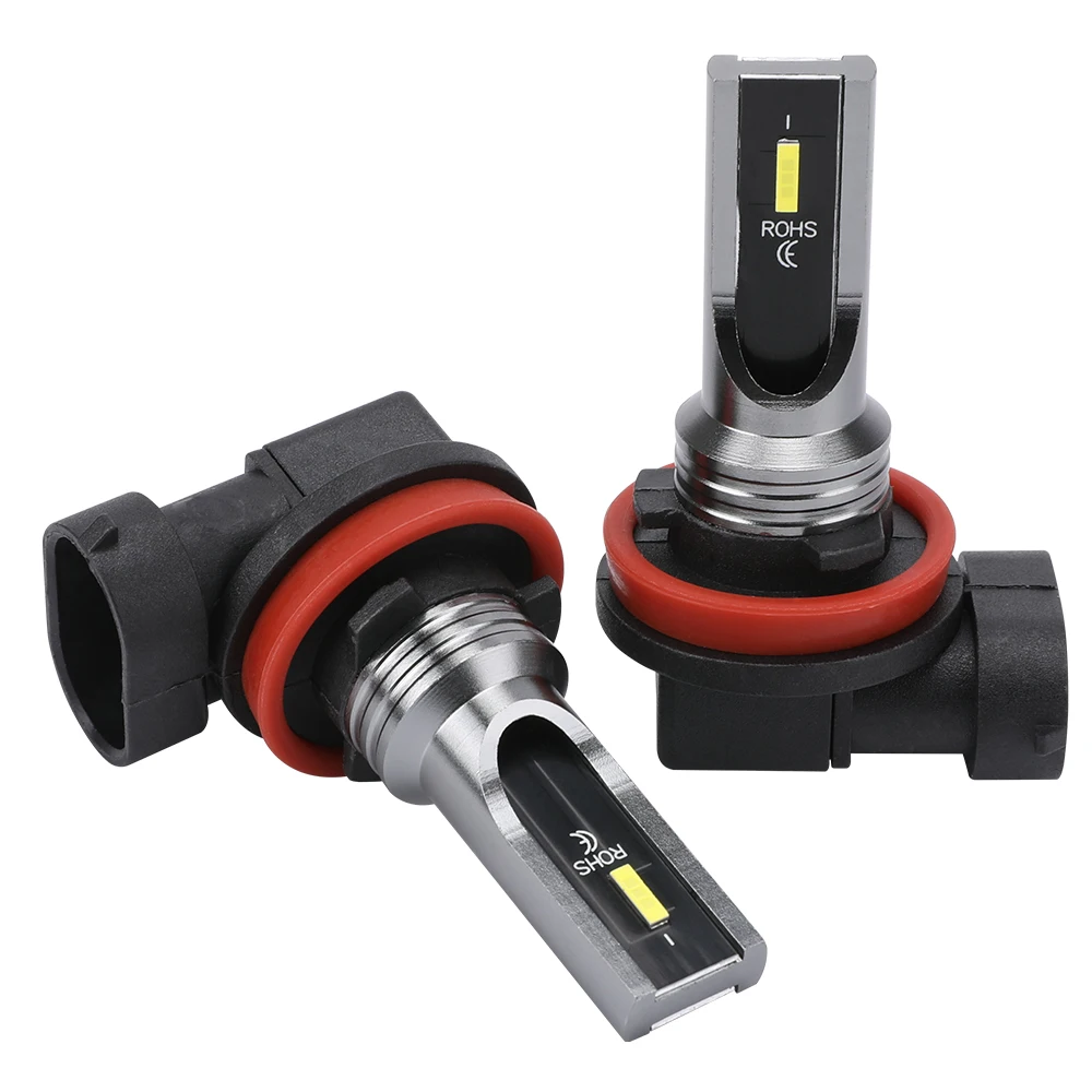 2개 H11 H8 9006 HB4 LED 주간주행등 안개등 BMW E39 E81 E87 E90 E91 E92 E46 E60 F10 F30 E84 F48 E65 F01 E83 F25 X5 E53 E70용