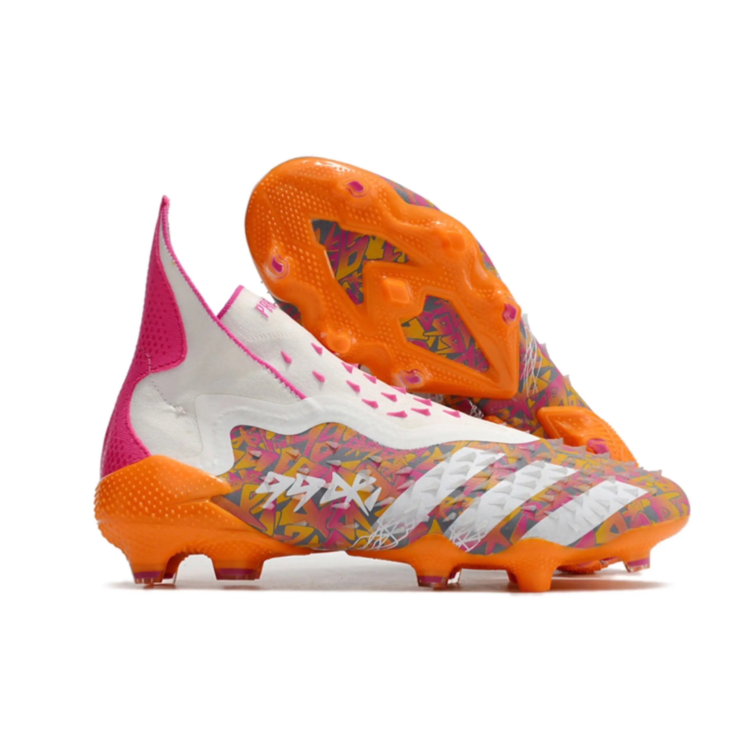 حذاء كرة القدم الكلاسيكي M-H3 بدون أربطة (Chuteira...