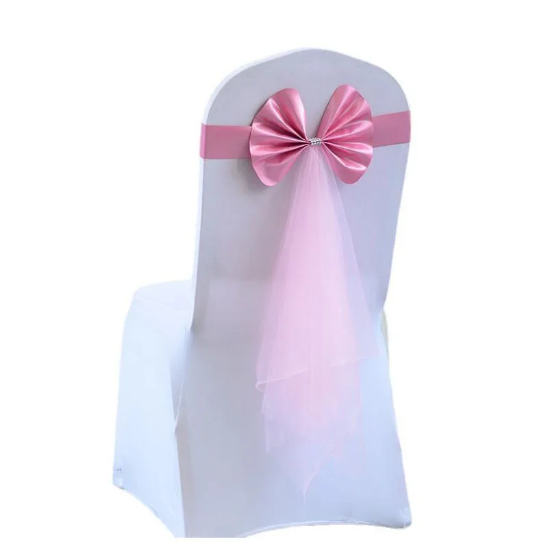 

50 шт., передвижной галстук для стула