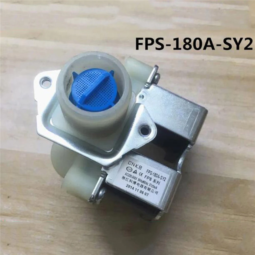 Válvula de Solenoide Fps180g a para a Máquina de Lavar Roupa do Cilindro de Diqua Válvula de Entrada de Água Original da Maneira Dupla