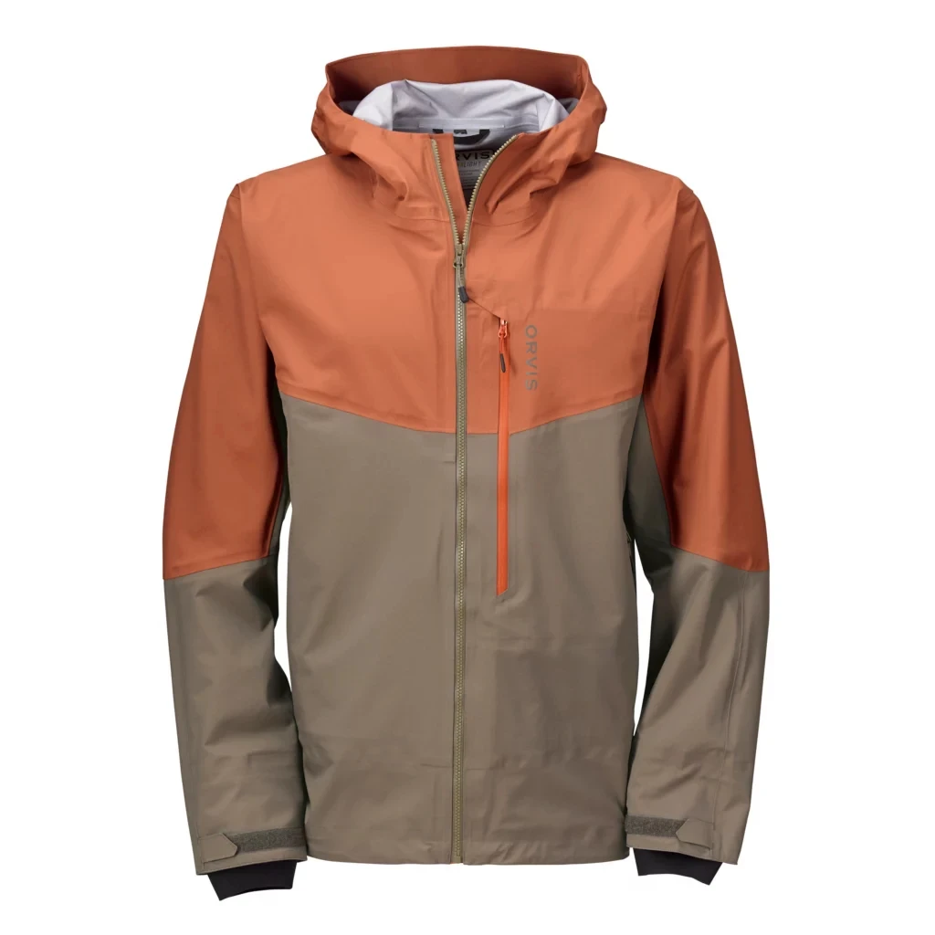 Men's Ultralight 3L Wading Jacket Waterproof Breathable for Hunting Camping Fishing - Lightweight Outdoor Rain Outwear 2