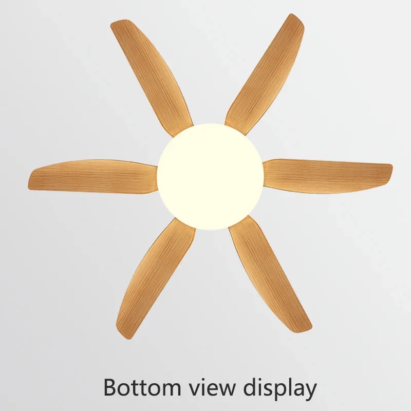 63Inch Living Room Fan Llights Restaurant Ceiling Fan Light Indoor DC Strong Winds Chandelier