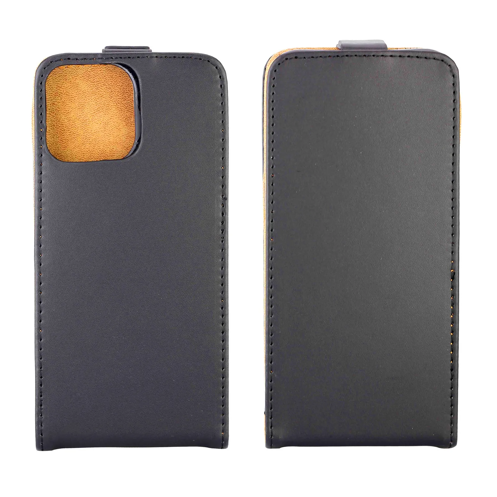 Elegant Business Style Vertical Flip TPU Leather Case with Card Slot Cover