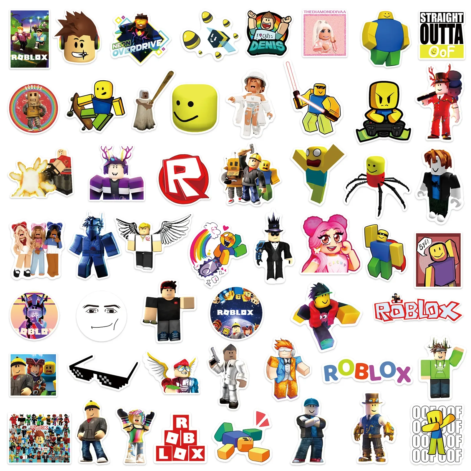 ROBLOX  ׷Ƽ ƼĿ, Ʈ  º ,   ߺ ƼĿ, 2 , 50 