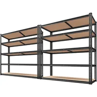 2500LBS Garage Shelving 72''H Storage Shelves Heavy Duty Shelving 5 Tier Metal Shelves for Garage Shelves Adjustable Shel 1