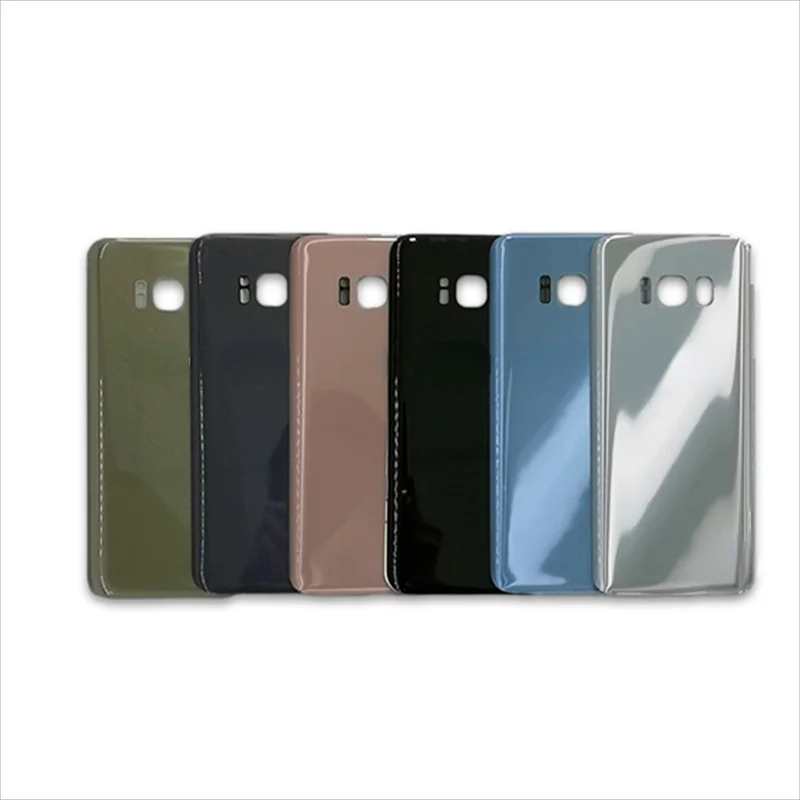 

Battery Back Cover Rear Door Case For Samsung Galaxy S8 G950 G950F Glass Panel Housing Case For S8 Plus G955 G955F