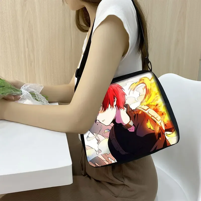 Anime My Hero Academia Shoulder Bags Women Handbag Izuku Midoriya Might Boku No Hero Academia Clutch Phone Wallet Storage Bag women handbags