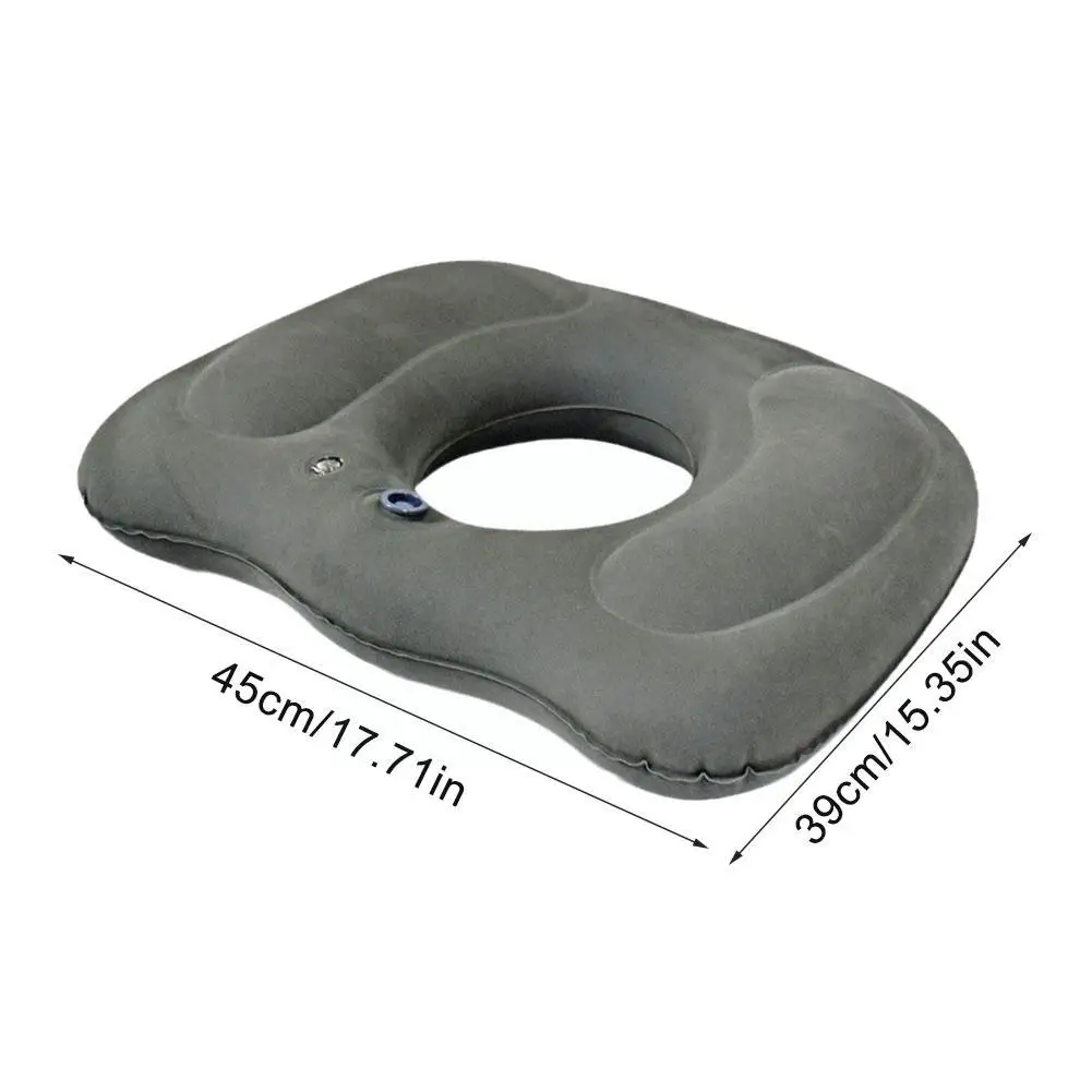 Flocked Buttock Pad Prostate Coccyx Hemorrhoid Sciatica Seat Large
