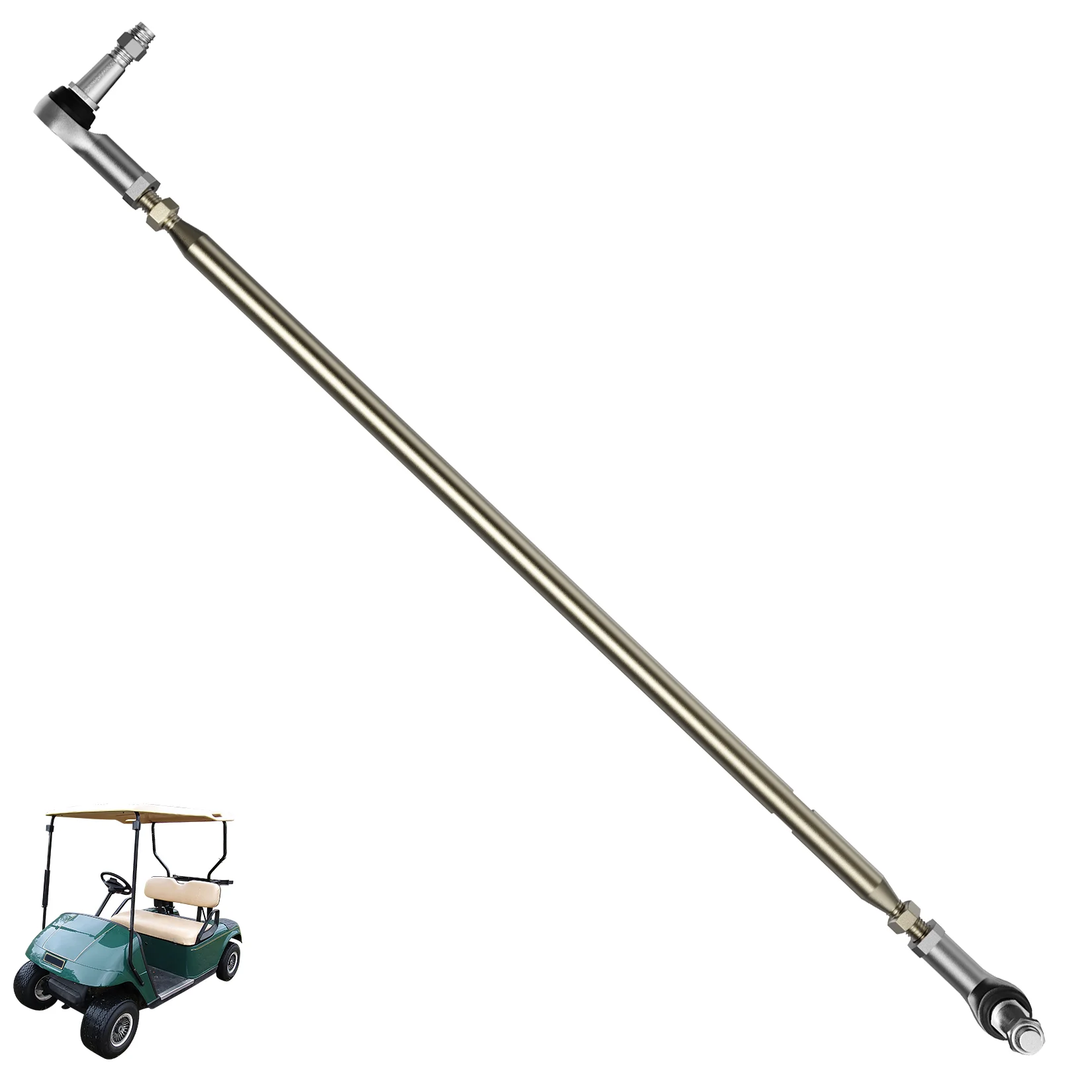 Tie Rod Assembly(26.96'') For EZGO TXT Gas & Electric Golf Carts 2001-Up OEM#70897-G02 70902-G02 70902-G01