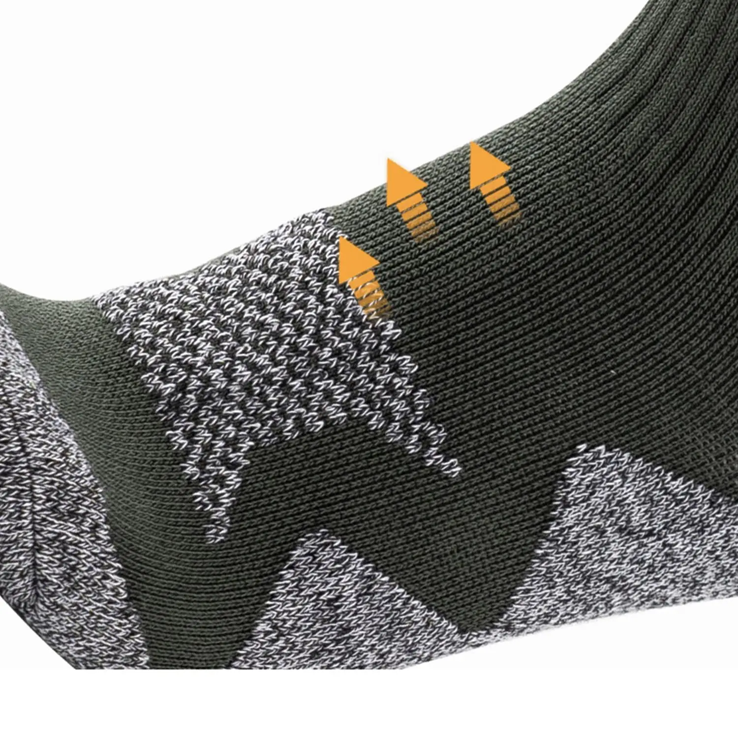 Winter Warm Ski Socks Thermal Anti-slip Knee High Snowboard Wool Socks Moisture-wicking Cold-proof Thickened Long Tube Socks