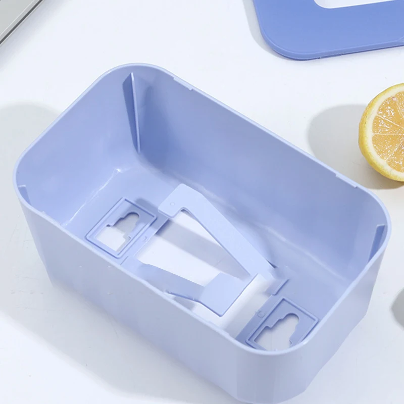 Seat Type/Wall Mounted Dual-purpose Tissue Box Wet Wipes Dispenser With Dust Lid Napkin Paper Case Box Home Car Napkin Holder 6