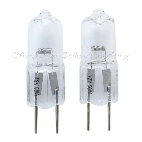 

New!guaranteed 100%!g6.35 12v 50w Halogen Lamp Bulb Light A191