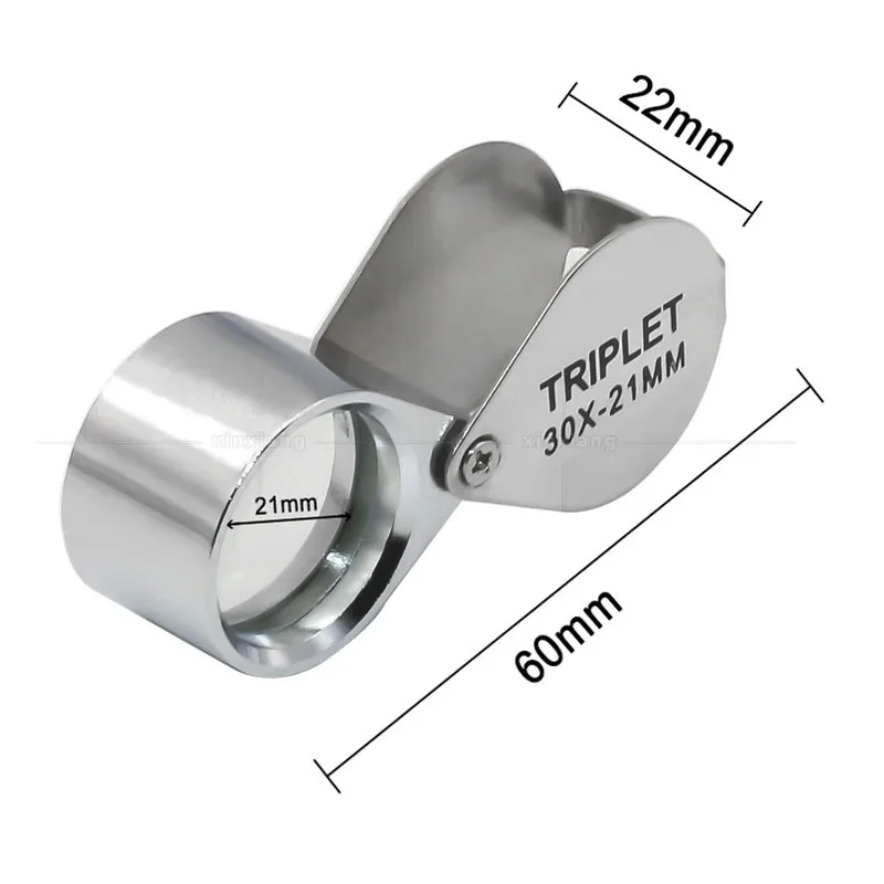 10X-40X Foldable Jewellery Magnifier for Jewellery Coins Read