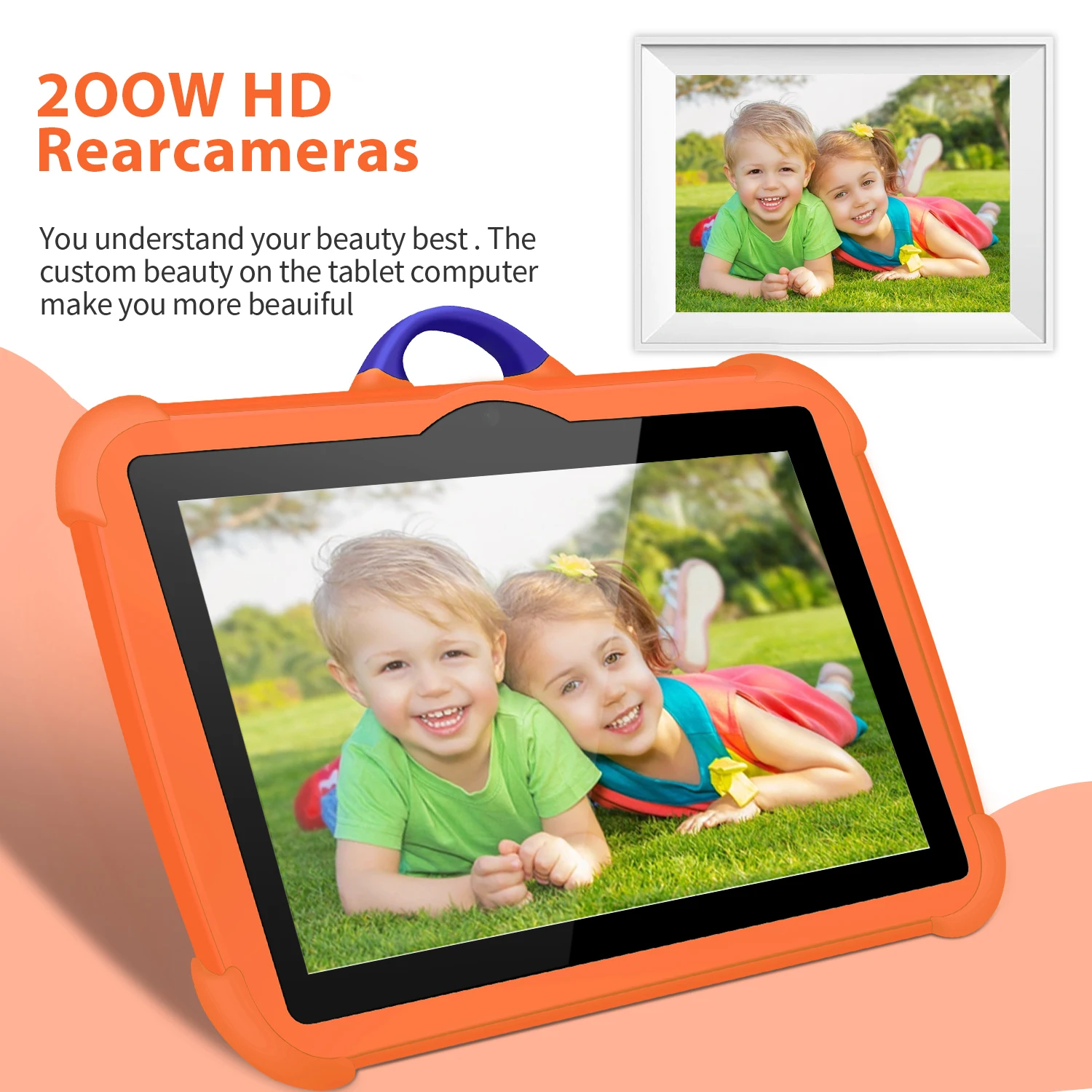 New 7 Inch WiFi Tablet PC Google Learning Education Kids' tablet Quad Core 4GB RAM 64GB ROM Wi-Fi Android Tablets 4000mAh 5