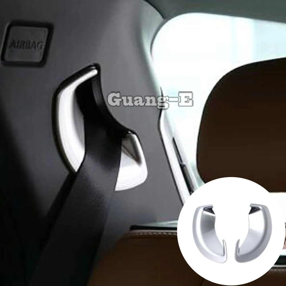 

Интерьер автомобиля интерфейс ремня безопасности для Land Rover Discovery Sport 2015 2016 2017 2018 2019 ABS матовая Декоративная полоса 2 шт.