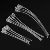 10pcs Pet Feeder Small Animal Cat Dog Pigeon Parrot Birds Feeding Water Needle Tube Liquid Injection Hose Plastic Supplies 2