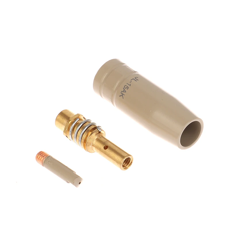 New Coating Protection 0.8/1.0/1.2mm MIG Torch Nozzle Tip Holder, Set of 3, Excellent for 15AK MIG MAG Welding