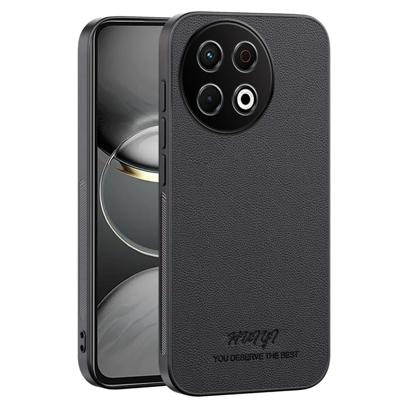 Pebbled Leather Shockproof Phone Case Cover