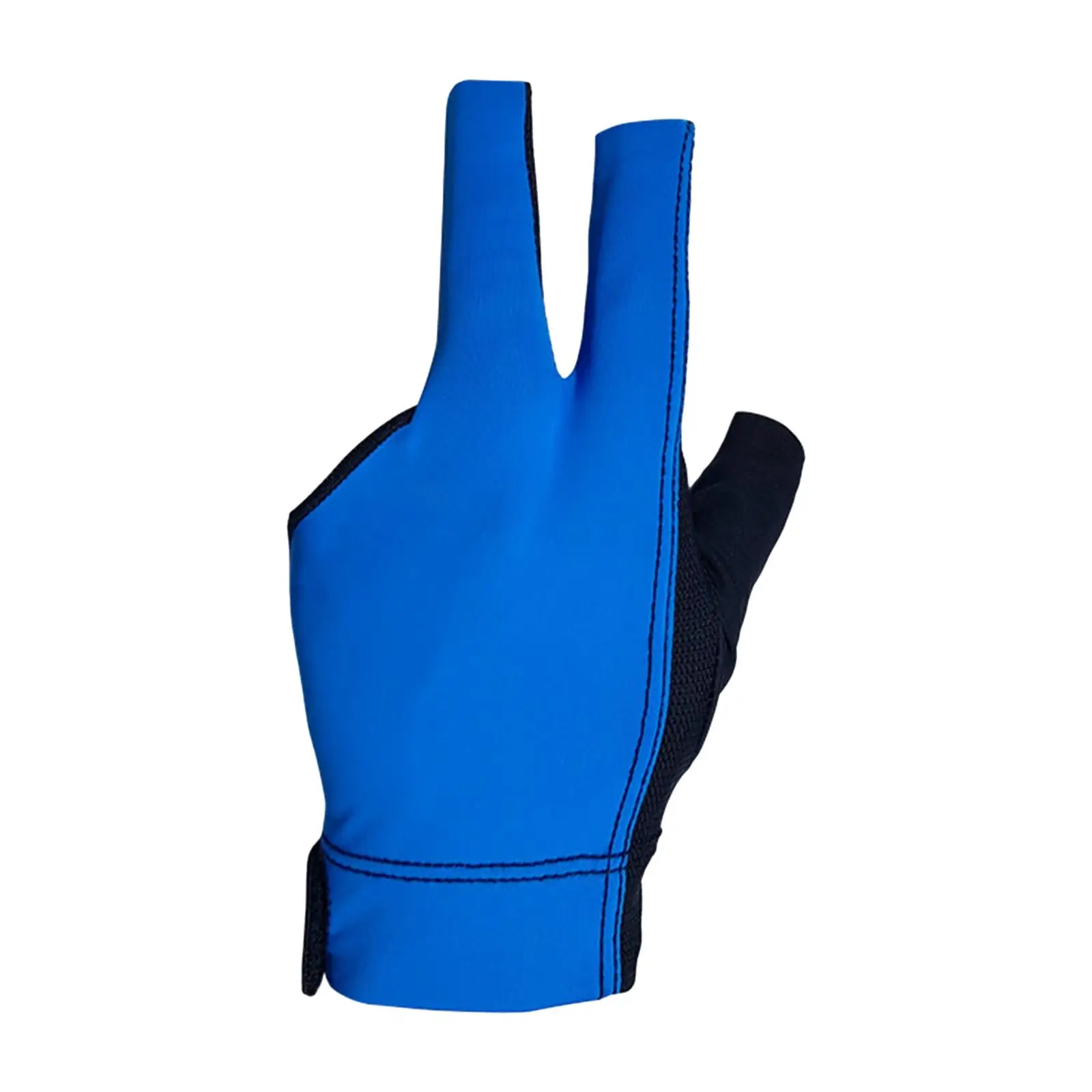 Three Fingers Billiard Glove Anti Slip Training Wear Resistant Durable Billiard Fitness Accessories Universal Snooker Cue Glove