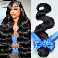 Paquets de cheveux humains de vague de corps affaire 32 40 pouces 100% cheveux naturels brésiliens non transformés vague de corps 3/4 paquets Extensions de tissage de cheveux 1