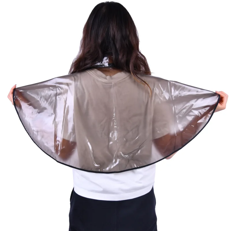 Hair Cutting Collar Waterproof Colouring Cape Barber Cloth Hairdressing Hair Dye Gown Perm Baking Oil Cape Tool Haircut Cape 5