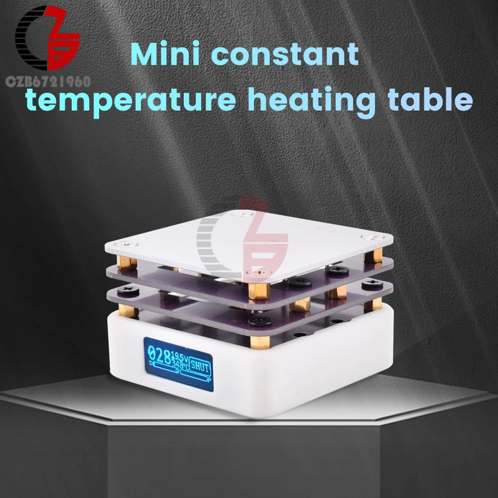 MHP30 Mini Hot Plate PCB SMD Soldering Pro Heating Tool Portable Volume