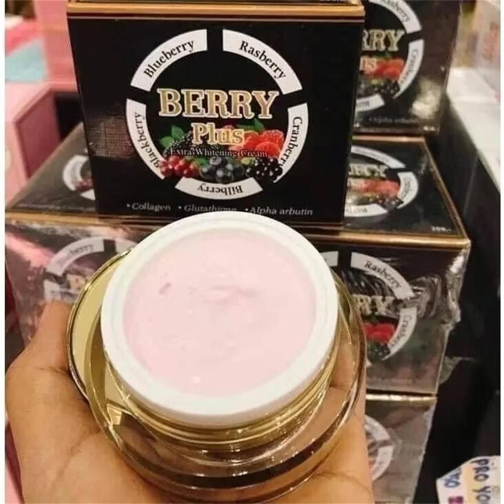Berry Plus 5X KhN&aacute;m, khmn, m en, Tyn Nhang, Trng Mn Da Thai Lan Ch&iacute;nh H&atilde;ng Botella de 20 g