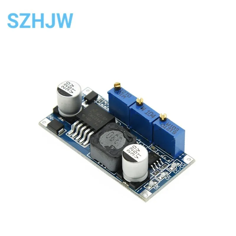 LM2596 LED 드라이버 DC-DC 스텝 다운 가변 CC/CV 전원 공급 장치 모듈 배터리 충전기 가변 정전류