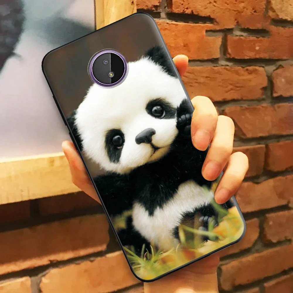 Stylish Painted Protective Silicone Phone Case - Soft Back Cover