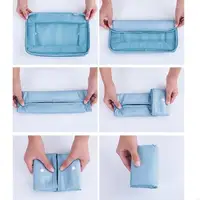 N80B 10 Pcs Travel Storage Bags Seven-Piece Storage Suit Travel Clothes Storage Bags 2