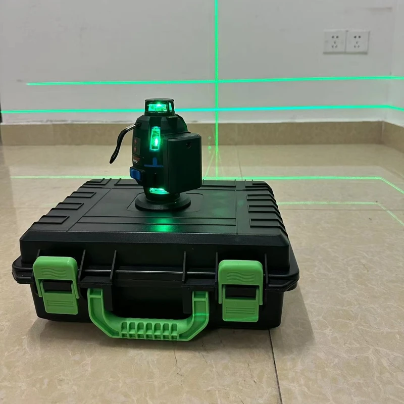 Description Picture 2 of itemOutdoor 5/6/8/12 Line Cylinder Type 4D Green Light Level Auto Level 360 Horizontal and Vertical Cross Super Bright Laser Levels