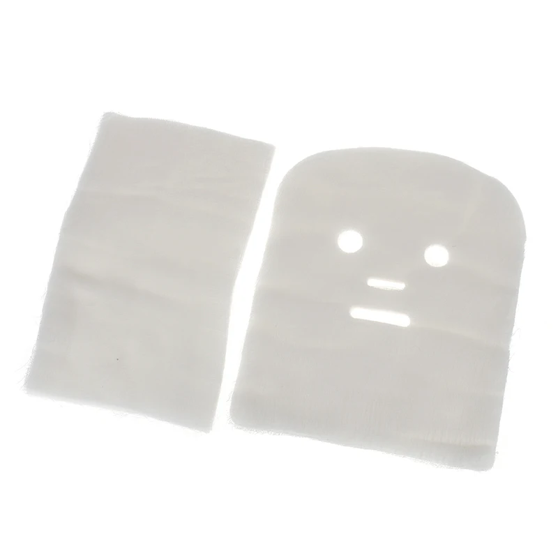 

100Pcs Facial Gauze Masks Face Slimming Disposable Facial Gauze Highly Water Absorption Non-Irritating Face Gauze Mask Soft