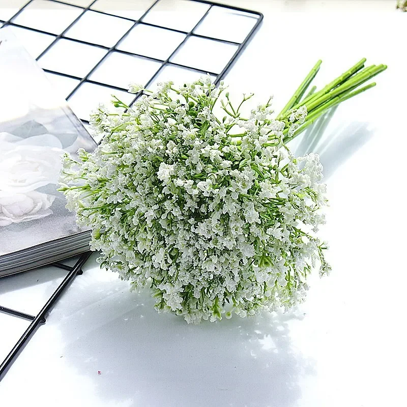 Baby's breath artificial flowers Hand-made DIY for wedding bouquets for  home decoration decoration home
