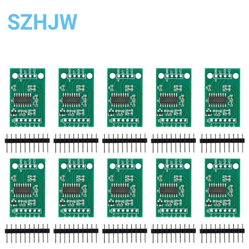 1/5/10pcs For Arduino Dual Channel HX711 Weighing Pressure Sensor 24-bit Precision A/D Module DIY Electronic Scale 1/5/10pcs For Arduino Dual Channel HX711 Weighing Pressure Sensor 24-bit Precision A/D Module DIY Electronic Scale