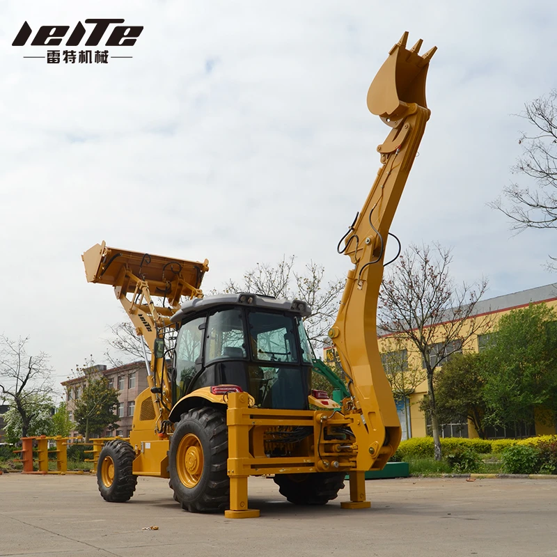 Cheapest Construction Best Backhoe 4wd Compact Multipurpose Backhoe