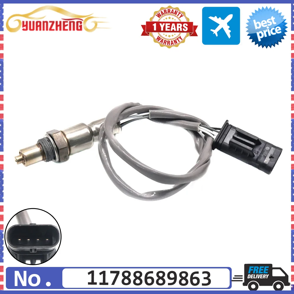 Автомобильный Новый нижний задний уровень топлива лямбда O2 кислородный датчик для BMW 3 7 X3 X4 X5 X6 X7 Z4 540i 3.0L 19-22 11788689863