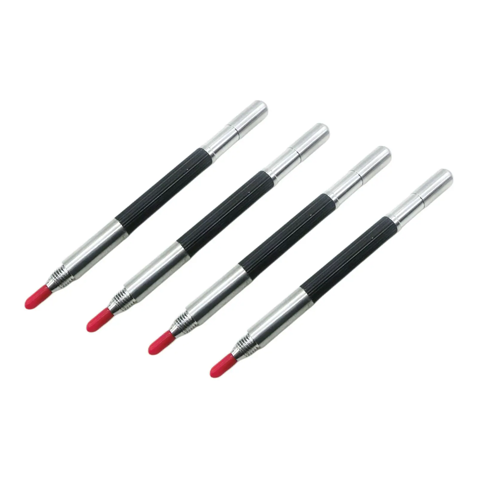 4x Tungsten Carbide Scribing Pen Double Head Long Head Engraving Marking Pen for Glass